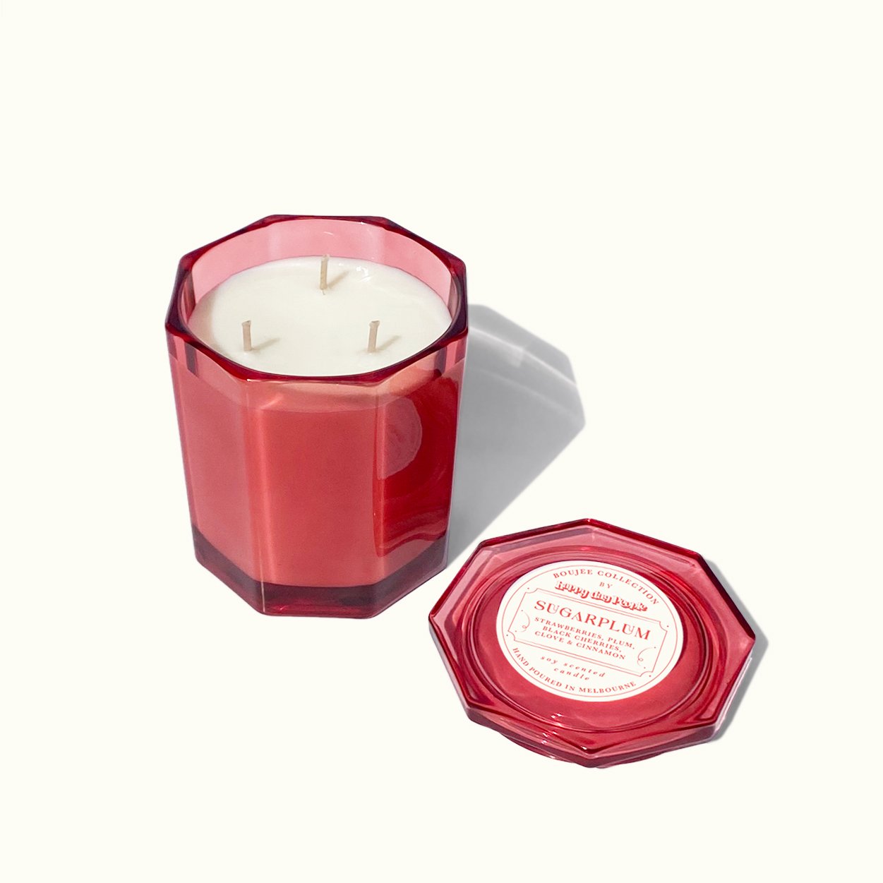 Sugarplum XL Octagonal Candle