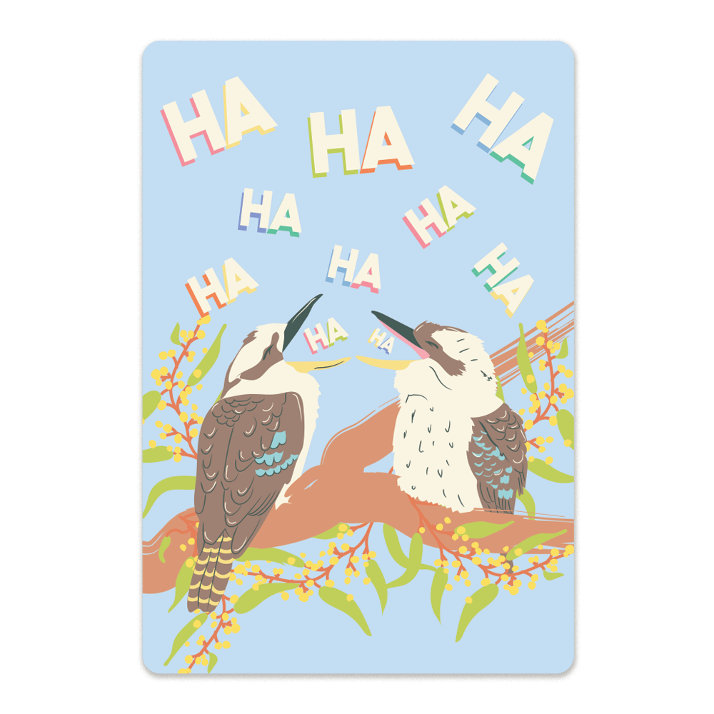 Ha Ha Kookaburra Single Magnets