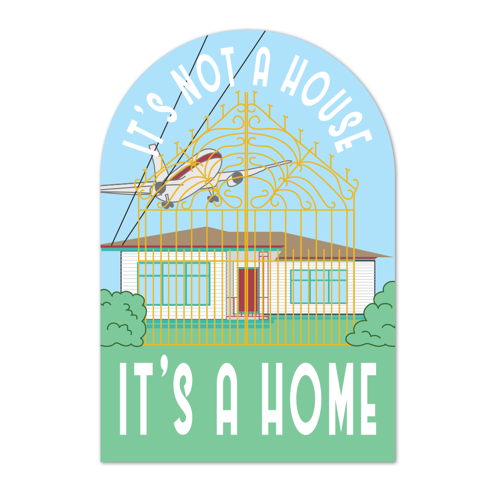 It's a Home Single Magnets