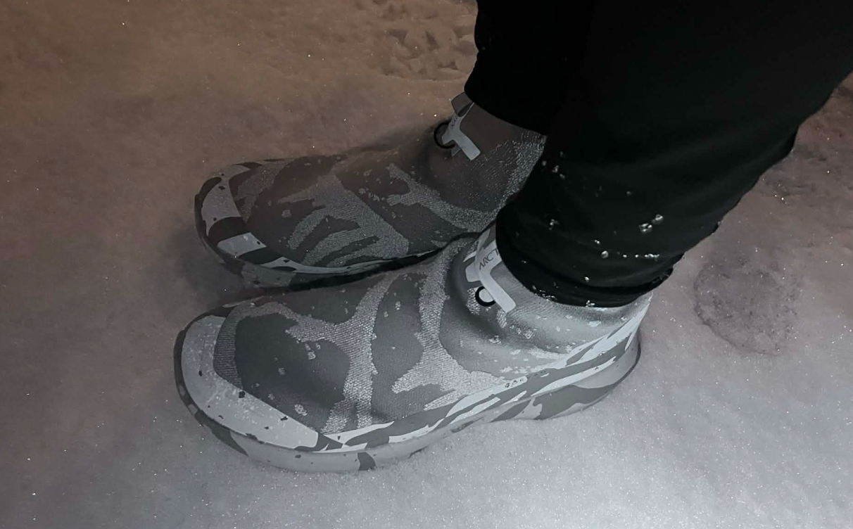 Test løpesko vinter: Arc’teryx Norvan 4 Nivalis GTX Grotto 