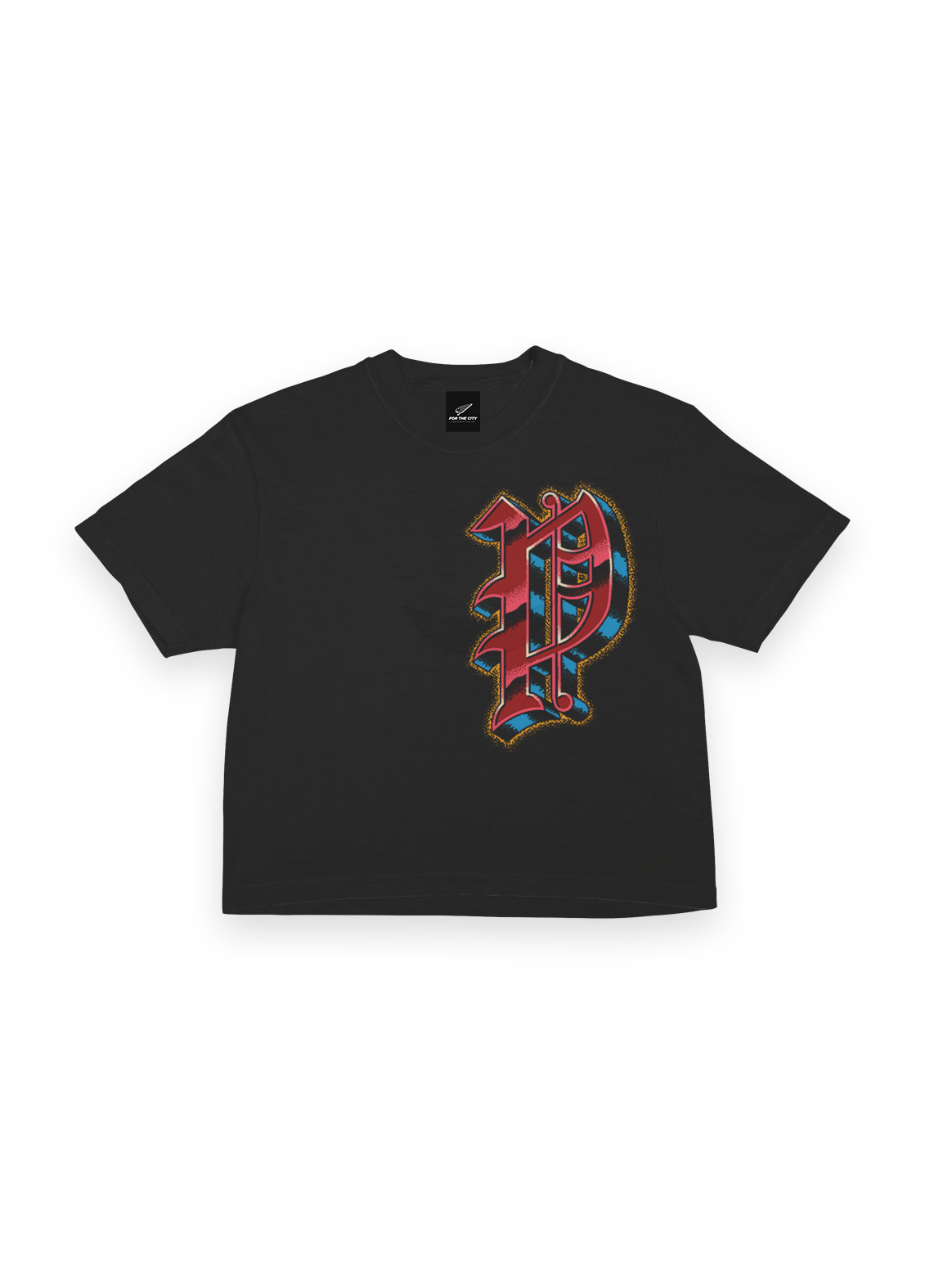 Oversized P: Ladies Crop