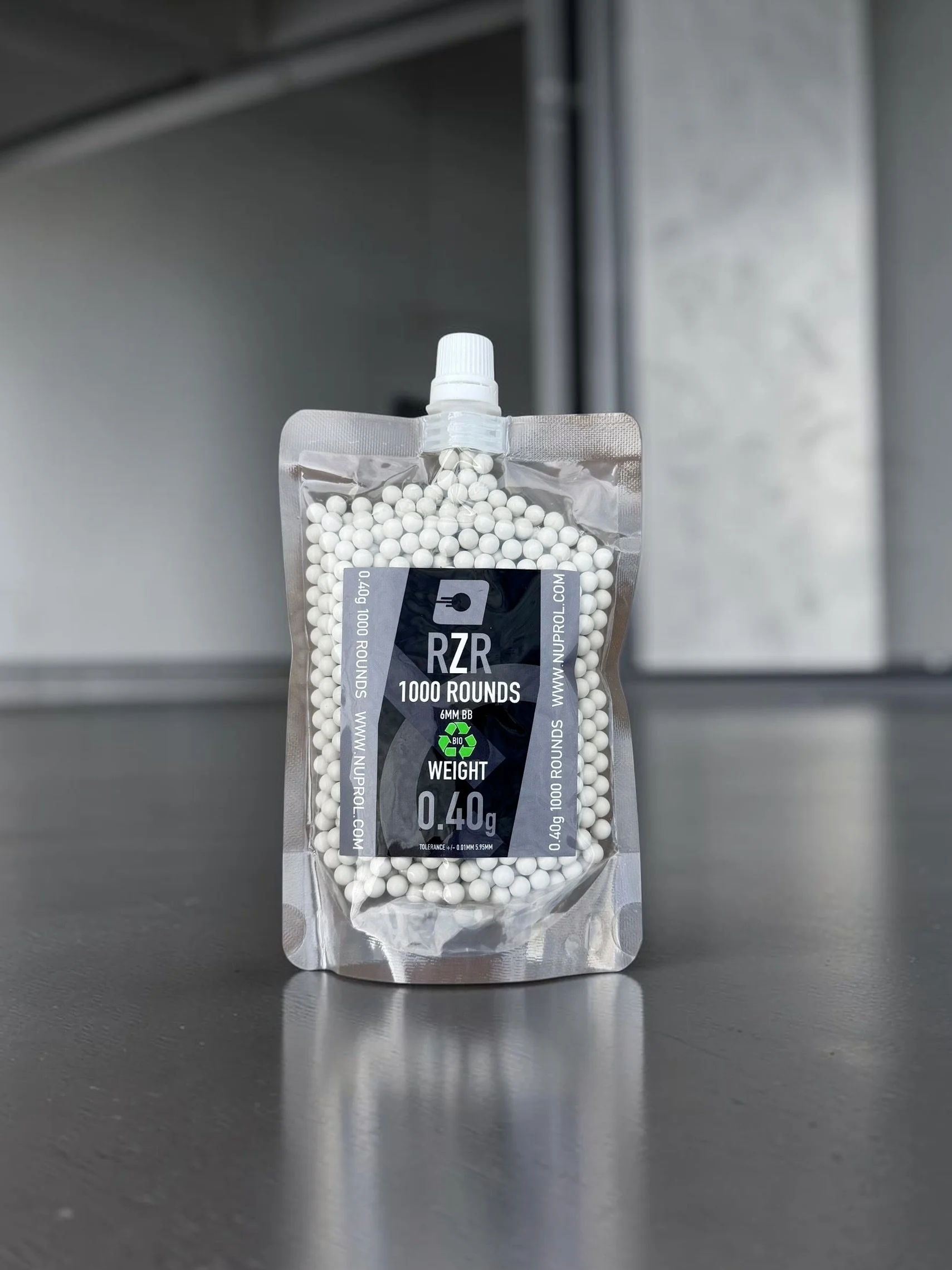 Nuprol RZR Bio Airsoft BBs (1000R) 0.40g
