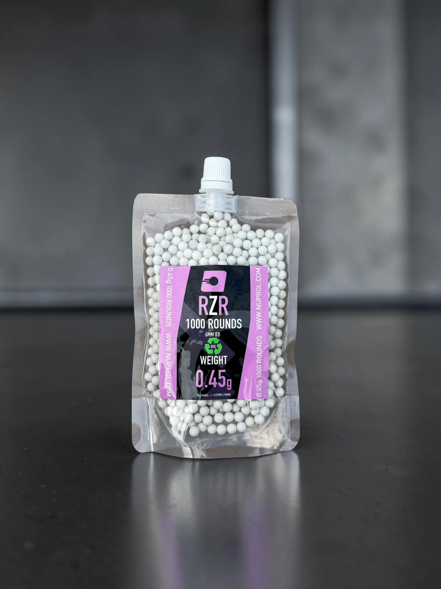 Nuprol RZR Bio Airsoft BBs (1000R) 0.45g