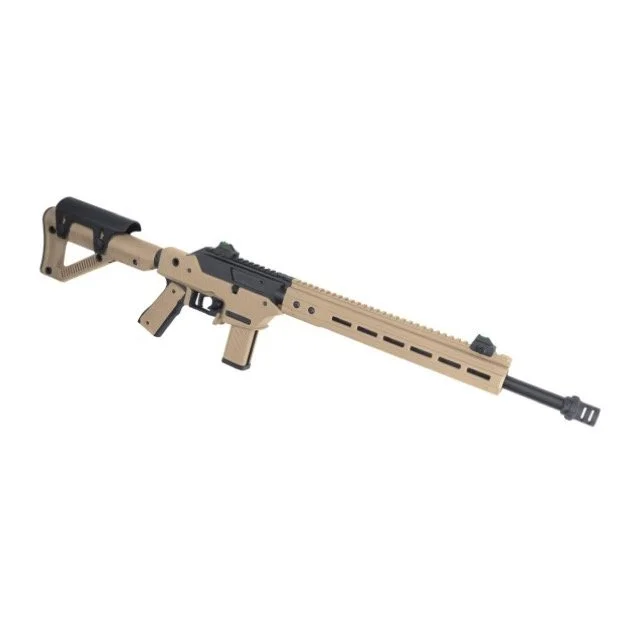 VMP-2D (1.9J/450FPS-Fixed Semi - Tan) GBB Rifle tan side view