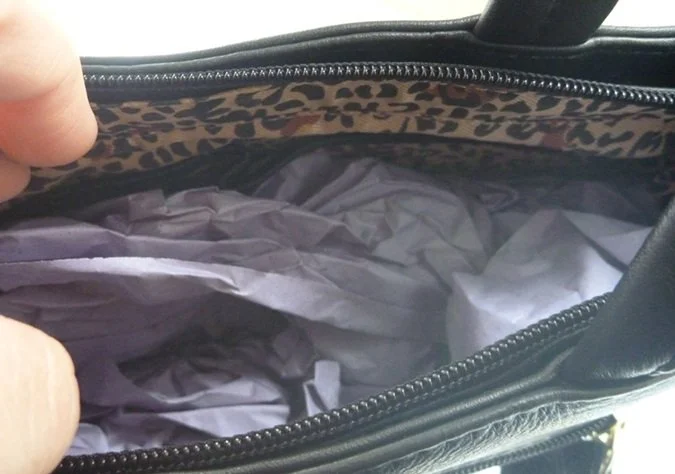 Mala Leather Matrah Leopard Large Grab Shoulder Handbag + Dust Bag Black 7269 (8).JPG