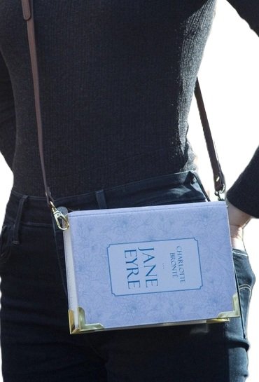 Cross Body Shoulder Handbag Well Read Book Dust Bag Jane Eyre Bronte Lilac Vegan (2).jpg