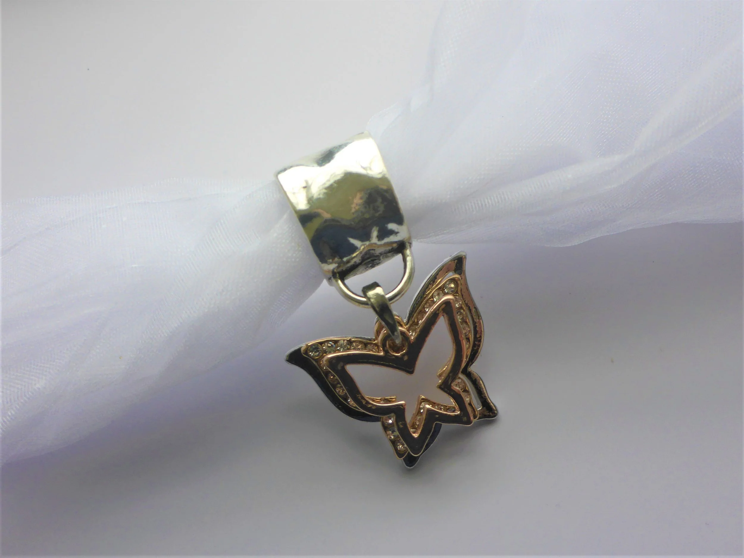 Isabelle Grace Black Ginger Handmade 3 Colour Butterfly Scarf Jewellery Gift Box (4).JPG