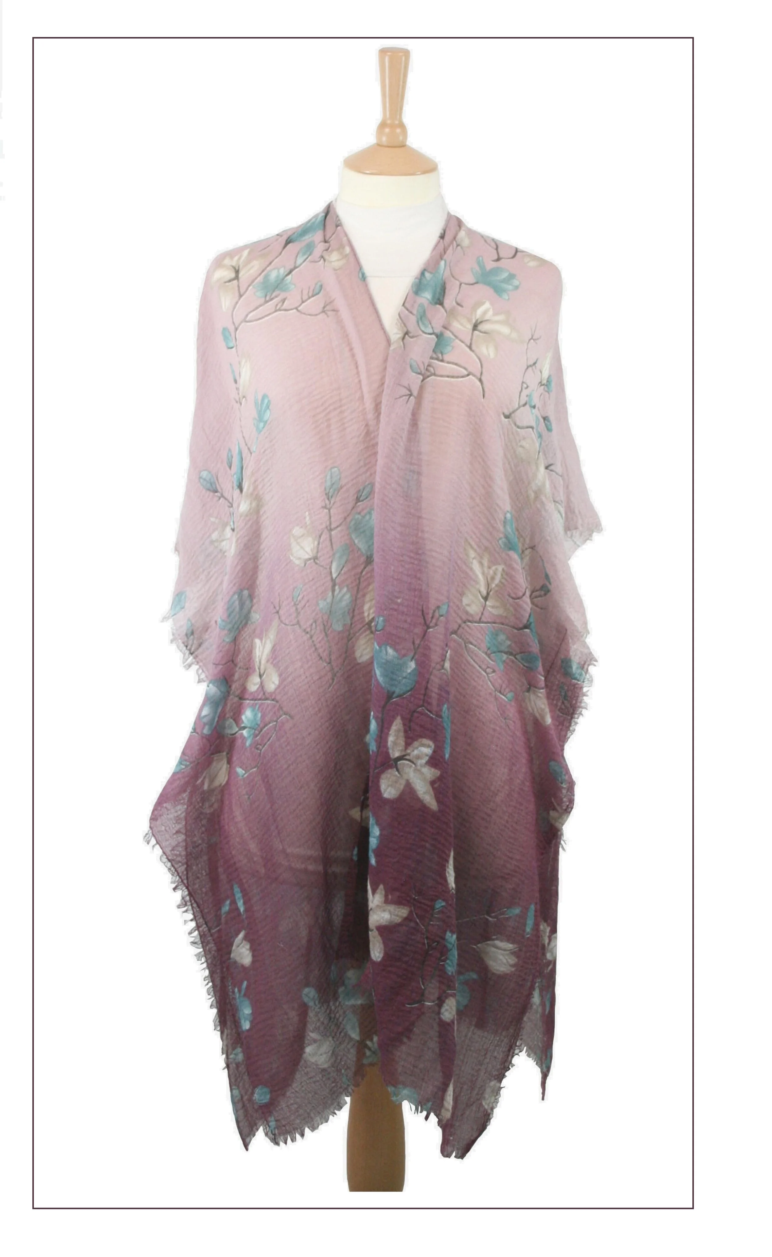 Black Ginger Magnolia Purple Flower Pattern Kaftan Beach Cover Up Wrap Gown New 735-257-scaled (1).jpg