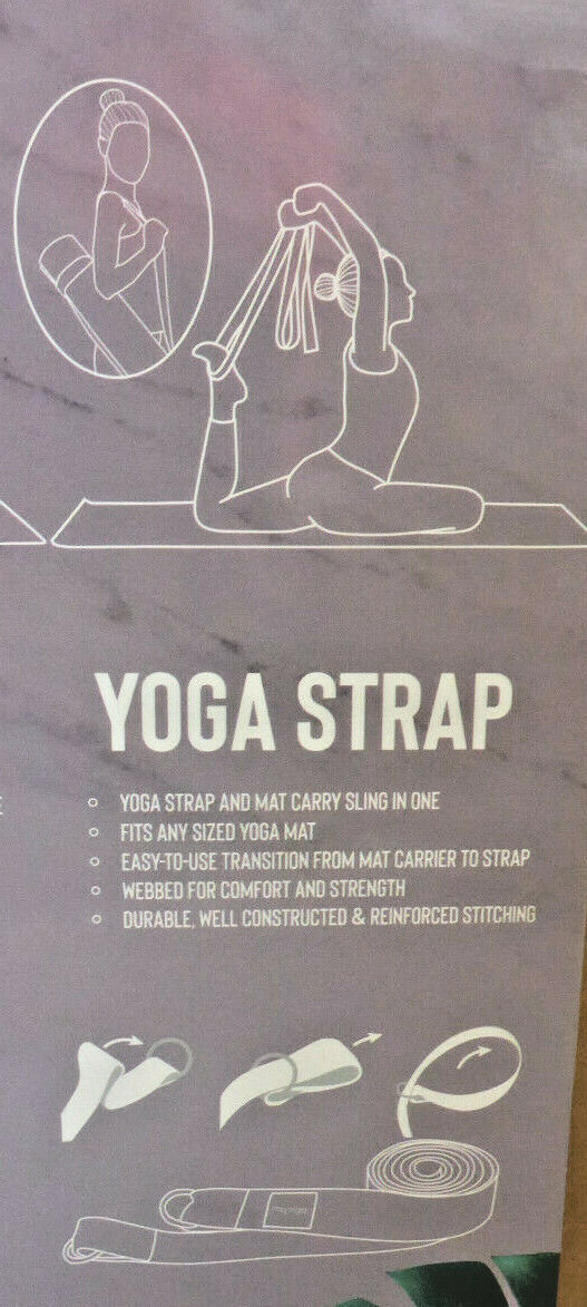 Myga Yoga Set - Yoga Mat, 2 Yoga Blocks and Yoga Strap - Starter