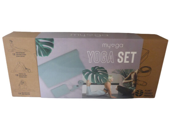 Myga Yoga Beginner 3 Piece Starter Kit - Grey — GatleyGirl