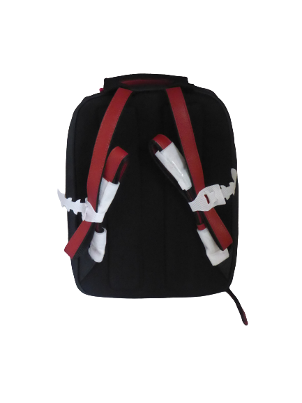 Mala Leather Mason Bee Black Red Back Pack Shoulder bag + Dust Bag Travel Work (8).png