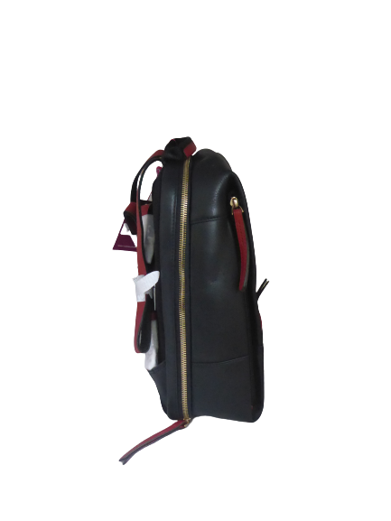 Mala Leather Mason Bee Black Red Back Pack Shoulder bag + Dust Bag Travel Work (7).png