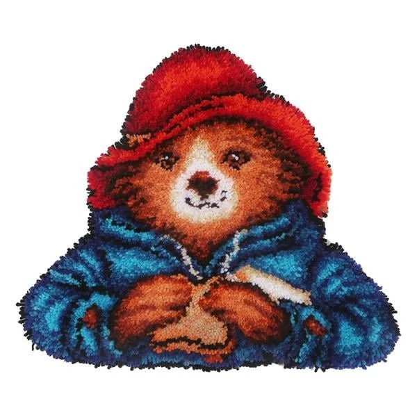 Paddington Bear Craft Buddy Latch Hook DIY Rug Making Kit Tapestry 60 x 64cm Fun (1).jpg
