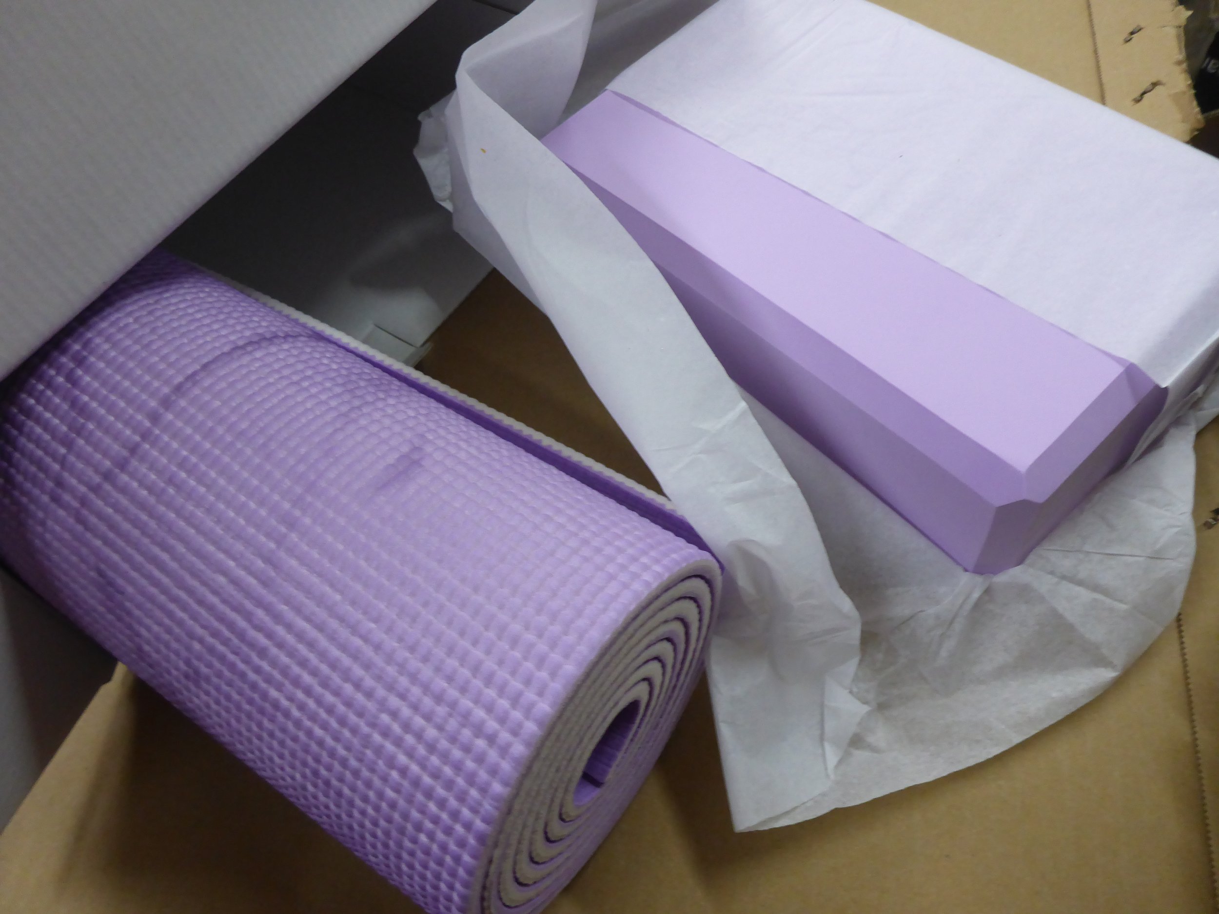 Myga Yoga Starter Kit Mat Block Sling Strap 4mm Thick Pilates Fitness Gym