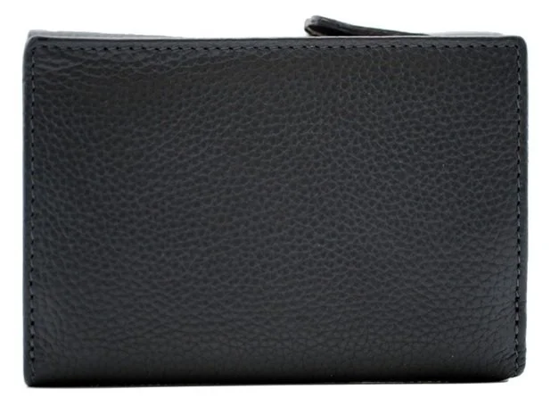 Mala Leather Meowfia Cats Dark Grey Tri Fold Midi Purse RFID Protection Dust Bag 51 3707 (11).jpg