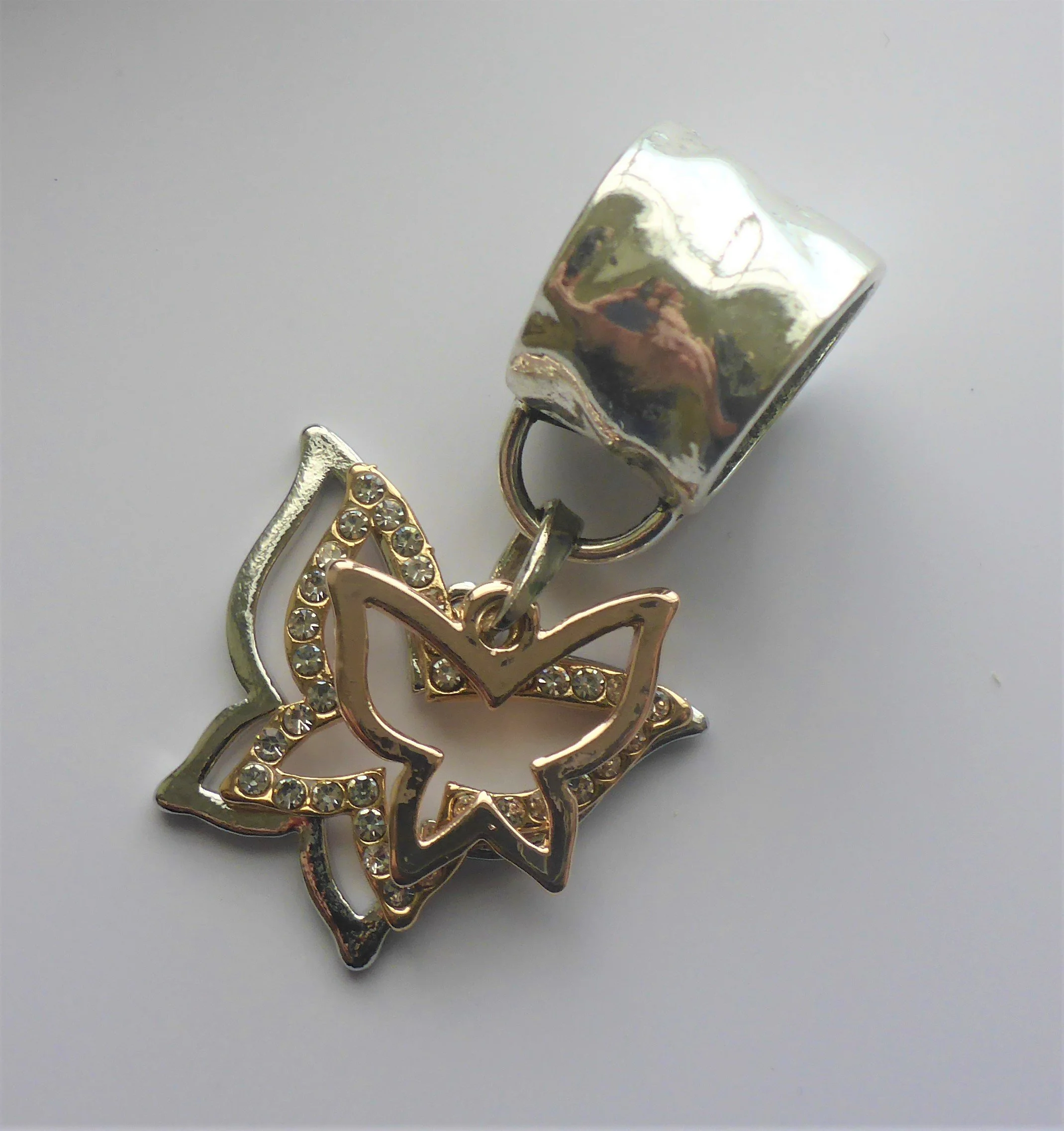 Isabelle Grace Black Ginger Handmade 3 Colour Butterfly Scarf Jewellery Gift Box (2).JPG