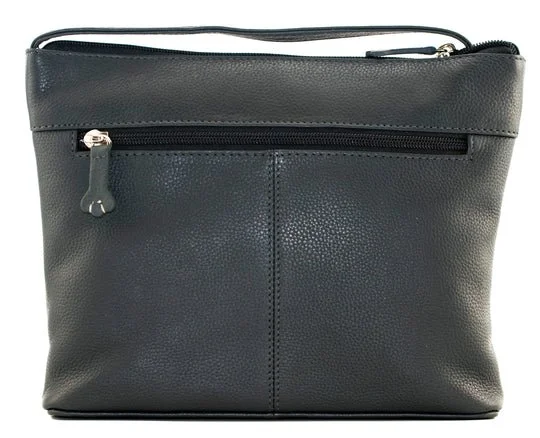 Mala Leather Meowfia Cat Dark Grey Midi Cross Body Shoulder Handbag + Dust Bag 51_7434 (2).jpg
