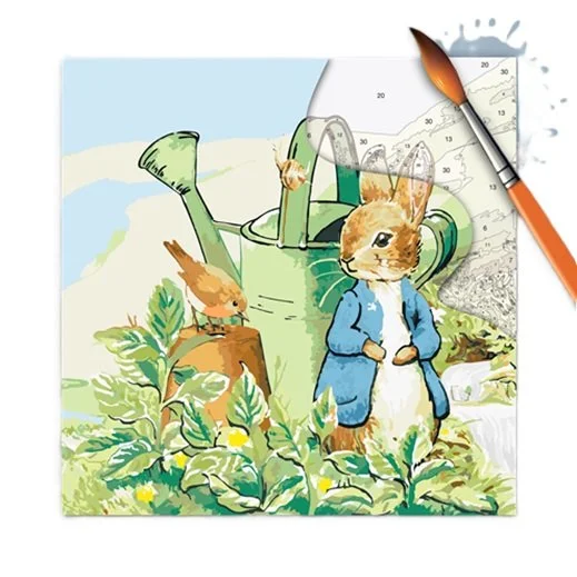 Peter Rabbit & Robin Craft Buddy Paint by Numbers Painting Canvas Kit 30 x 30cm PBN-PRBT01 (13).jpg