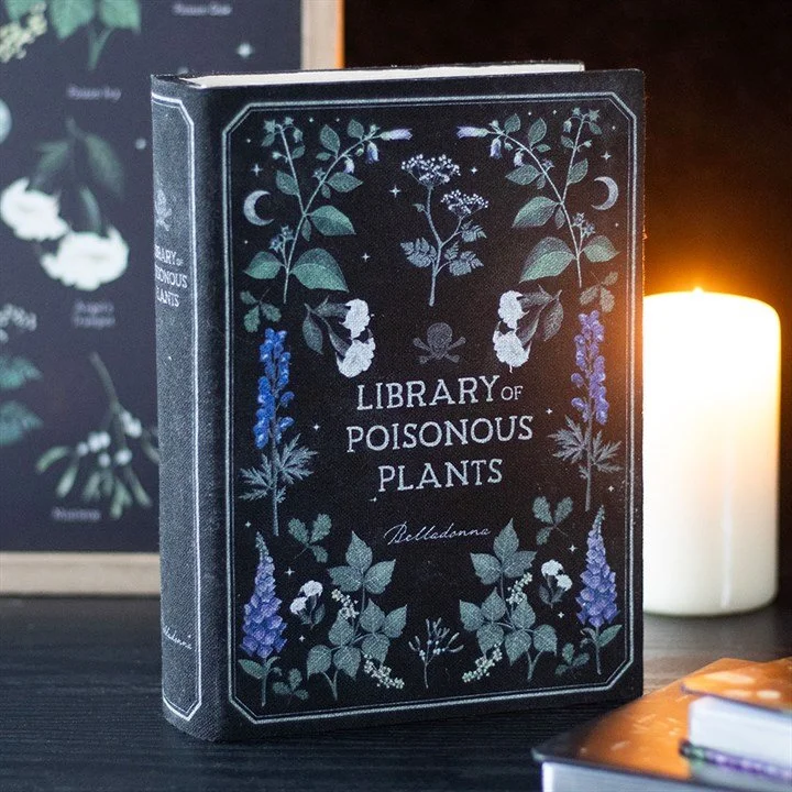 Book Shaped Storage Box Holder Trinket Gift 3D Love Spells Moon Crystals Shadows Library of Poisonous Plants VE_06226 (3).jpg
