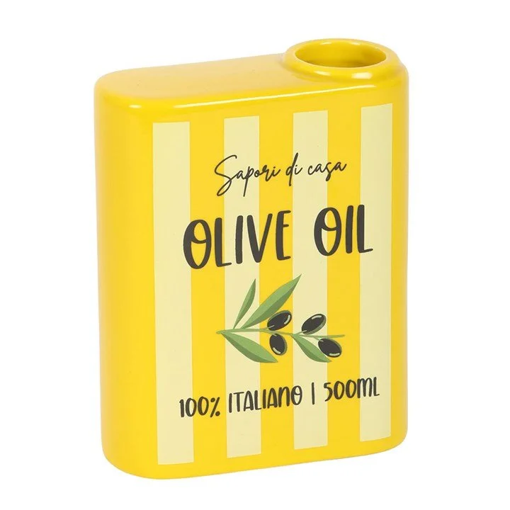 Olive Oil Shaped Vase Ceramic Flower Plant Holder Gift 3D Yellow Tin Fun Gift IT_05927 (2).jpg