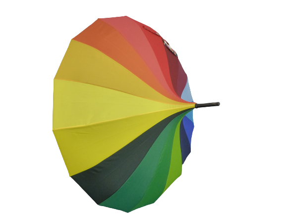 Soake Rainbow Pagoda Large Walk Stick Boutique Classic Umbrella Gift Brolley Fun (2).png