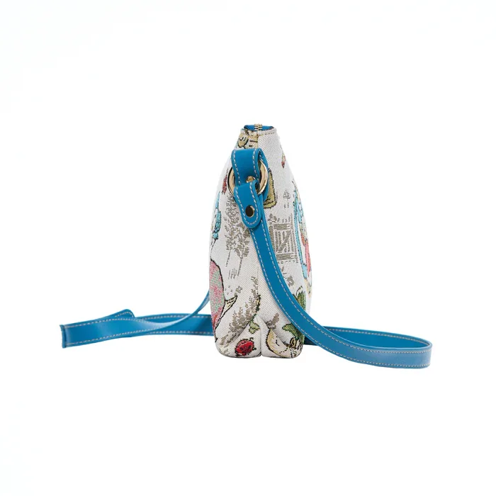 Signare Peter Rabbit Tapestry Casual Cross Body Shoulder Hand Bag Cream Blue DSC00115_700x (3).webp
