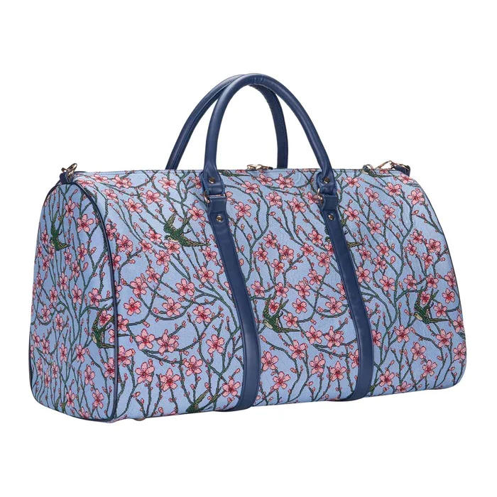 Signare Walter Crane Blossom Swallow Tapestry Big Holdall Bag Shoulder Grab Bag (13).webp