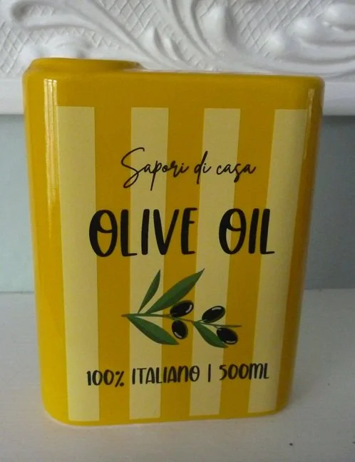 Olive Oil Shaped Vase Ceramic Flower Plant Holder Gift 3D Yellow Tin Fun Gift IT_05927 (option1) (2).JPG