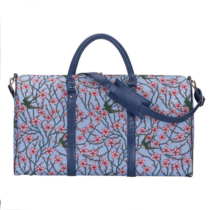 Signare Walter Crane Blossom Swallow Tapestry Big Holdall Bag Shoulder Grab Bag (11).webp