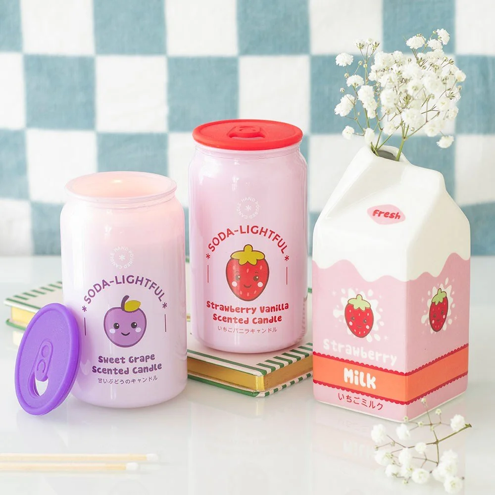 Milk Carton Jug Japan Shaped Vase Ceramic Flower Plant Holder Gift 3D Strawberry KK_03327 (4).jpg