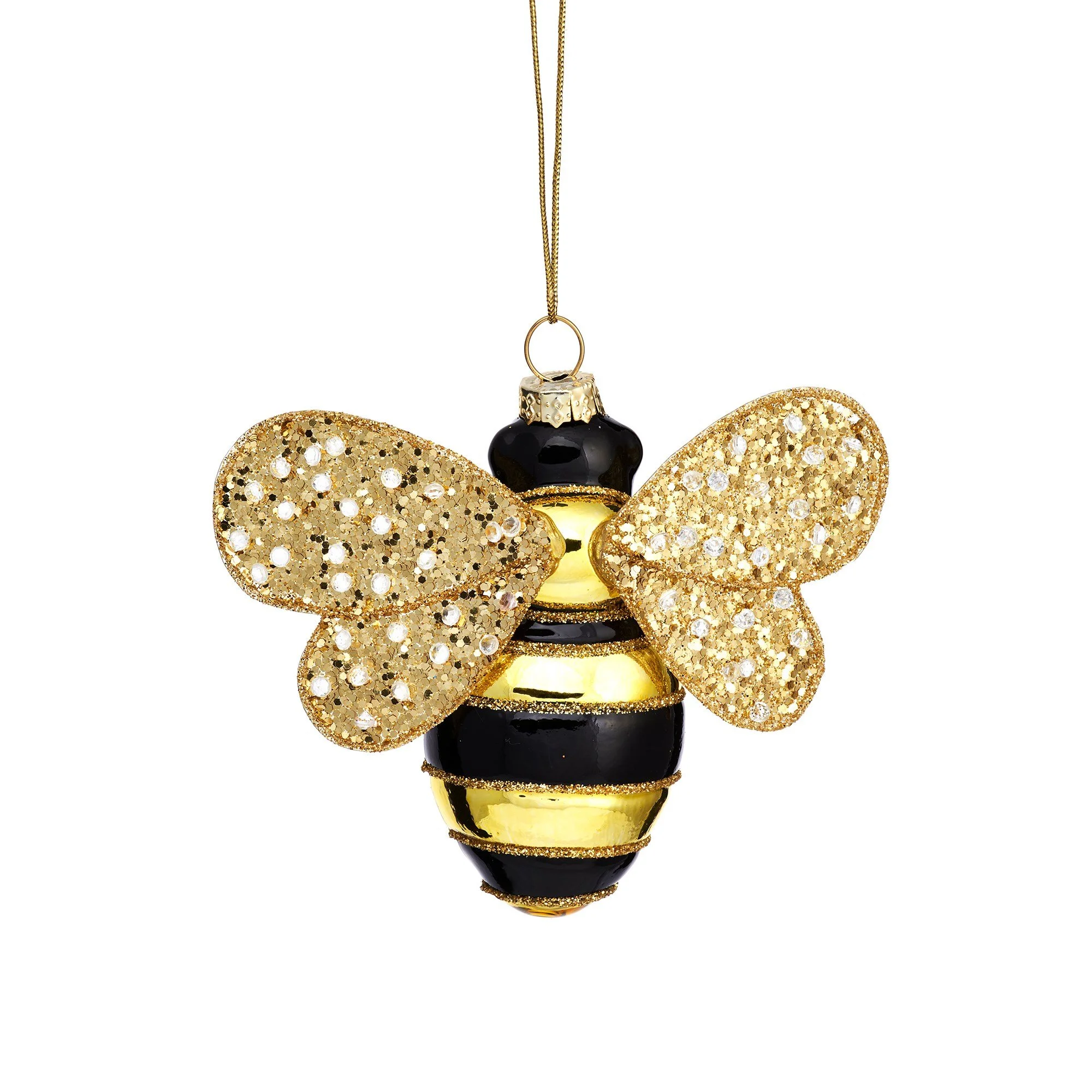 Sass & Belle Bee With Gem 3D Bauble Hanging Decoration Christmas Tree Xmas Decor VERXM250 (1).jpg