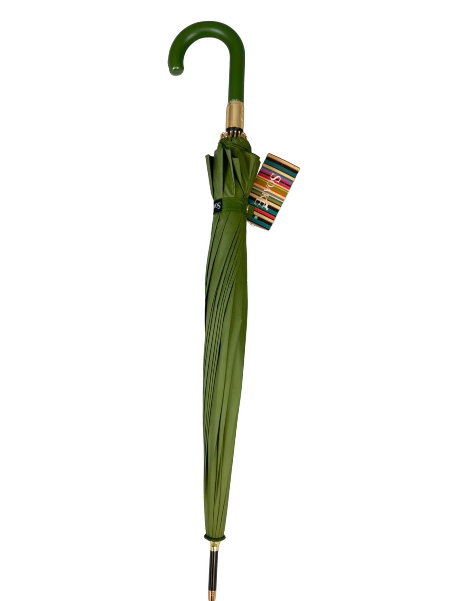 Soake Colour Change Forest Green Large Walk Stick Classic Umbrella Gift Brolley EDSCCGRE 1 (1).png