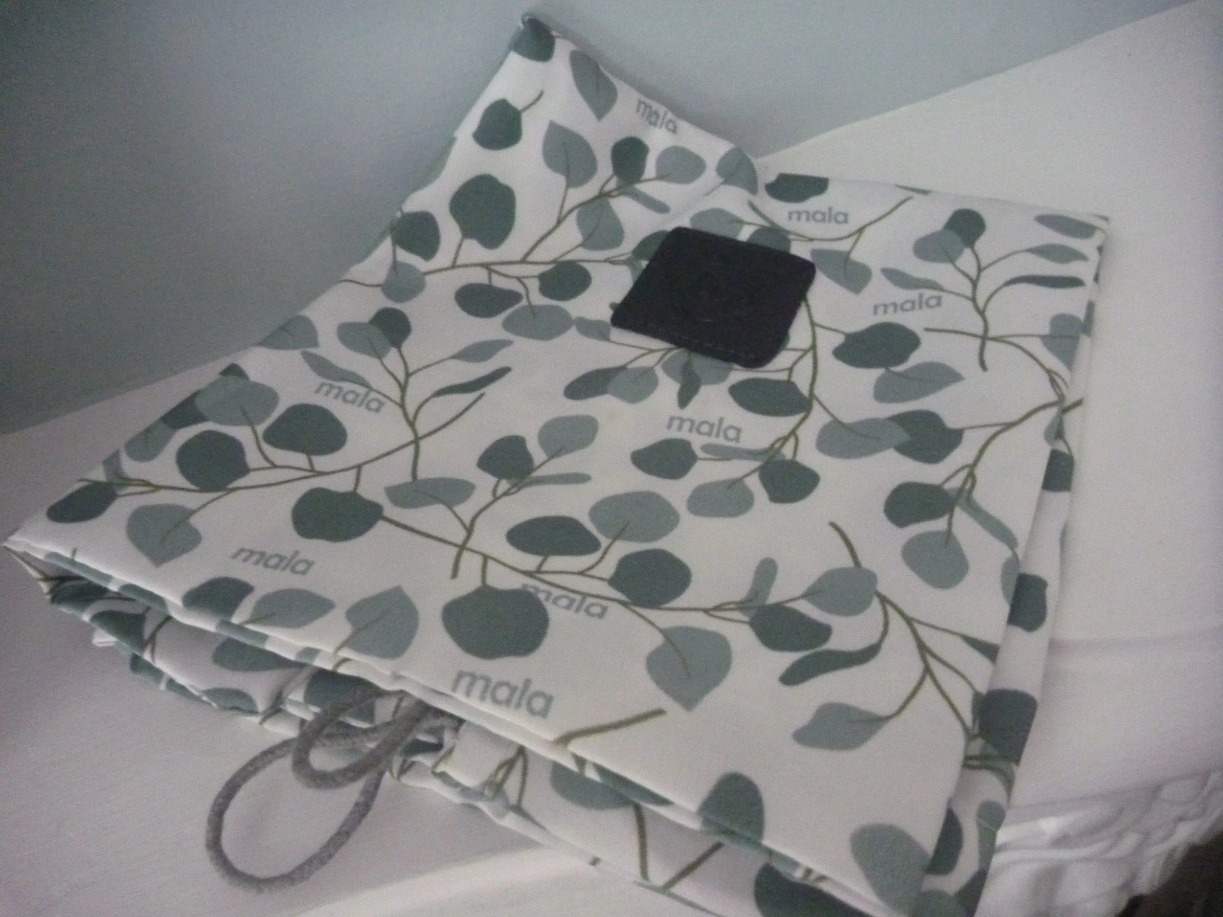 Mala Leather Gone To Pot Tall Cross Body Shoulder Handbag + Dust Bag Brown Grey 68 7462 (10).JPG