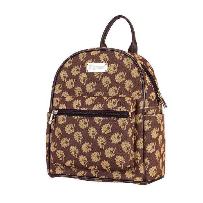 Signare Jane Austen Janes Oak Leaves Tapestry Casual Daypack Backpack Bag Brown DAPK-JANE_1_700x (1).webp