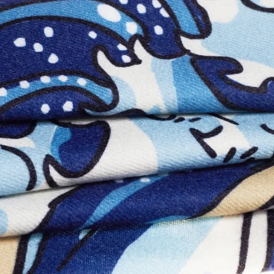 Signare Hokusai’s Great Wave Pashmina Large Scarf Art 200 x 70cm Fringe Blue New SC-PASH-ART-WAVE (11).jpg