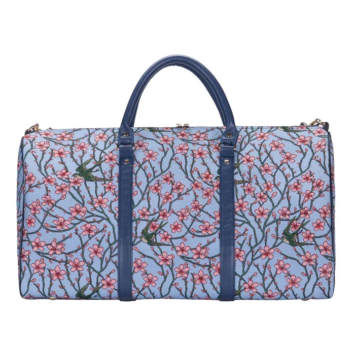 Signare Walter Crane Blossom Swallow Tapestry Big Holdall Bag Shoulder Grab Bag (1).webp
