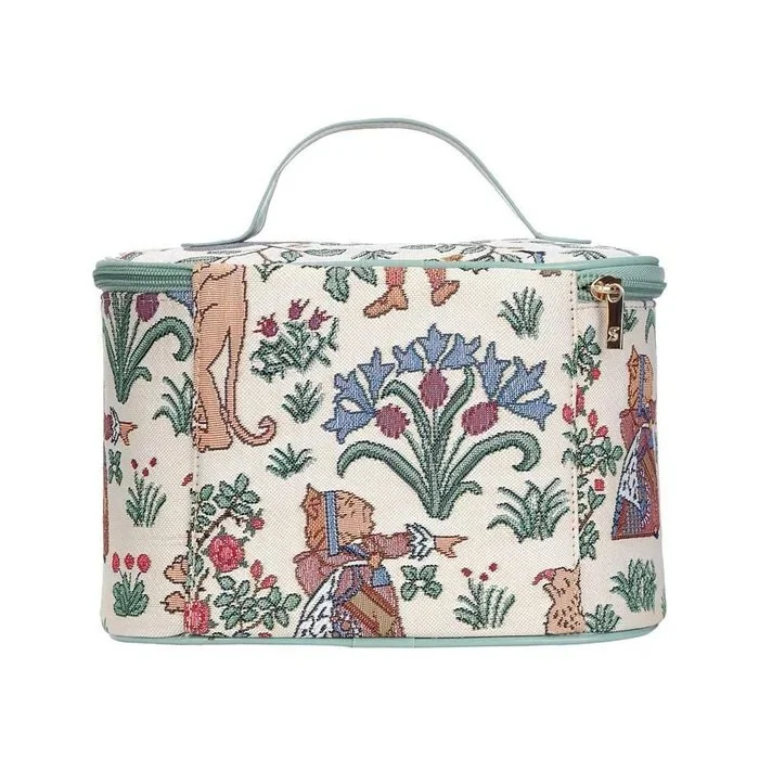 Signare Alice in Wonderland Tapestry Vanity Case Toiletry MakeUp Bag Cream Green TOIL-ALICE_700x (4).jpg