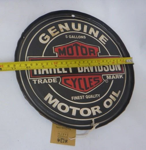 Paint Lid Harley Davidson Top Tin Lid Metal Sign Vintage Bar Wall Display Cap 33cm RG2301F (5).jpg