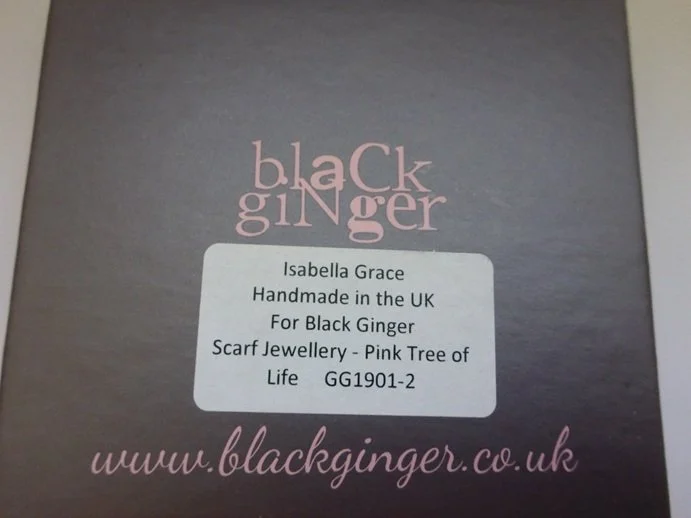 Isabelle Grace Black Ginger Handmade Pink Stone Tree Life Round Scarf Jewellery (6).JPG