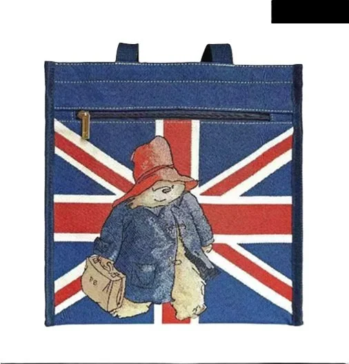 Signare Paddington Bear Union Jack Tapestry Large Shopper Tote Shoulder Grab Bag SHOP-UJ-PADD (2).jpg