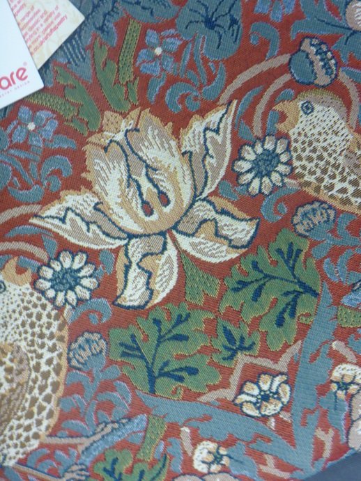 Signare Morris Strawberry Thief Red Tapestry Throw Sofa Bed Runner 220 x 70cm BEDRUN-STRD_700x (3).JPG