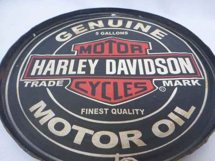 Paint Lid Harley Davidson Top Tin Lid Metal Sign Vintage Bar Wall Display Cap 33cm RG2301F (7).jpg