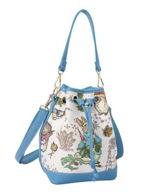 Signare Peter Rabbit Tapestry Casual Bucket Bag Beatrix Potter Grab 2 in 1 Bag BUCK-BP-PETER (2).jpg