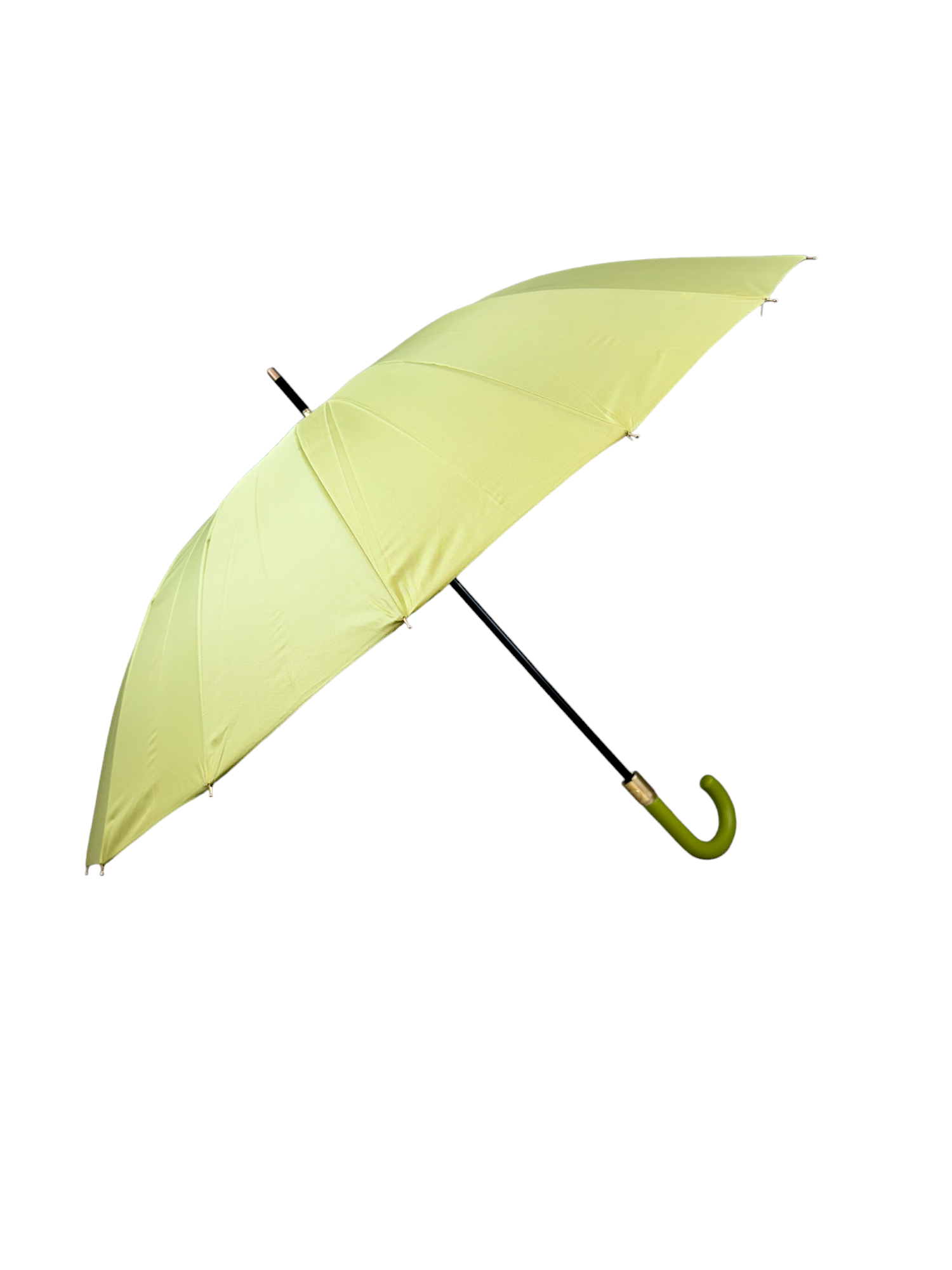 Soake Colour Change Avocado Green Large Walk Stick Classic Umbrella Gift Brolley EDSCCAVO (4).png