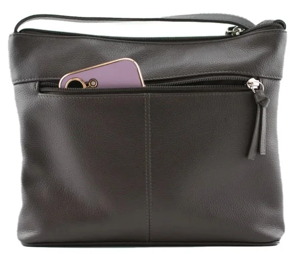 Mala Leather Gone To Pot Midi Cross Body Shoulder Handbag + Dust Bag Brown Grey 68 7461 (4).jpg