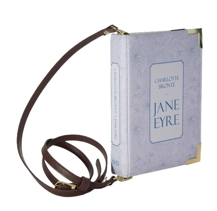 Well Read Book Cross Body Shoulder Bag + Dust Bag - Jane Eyre