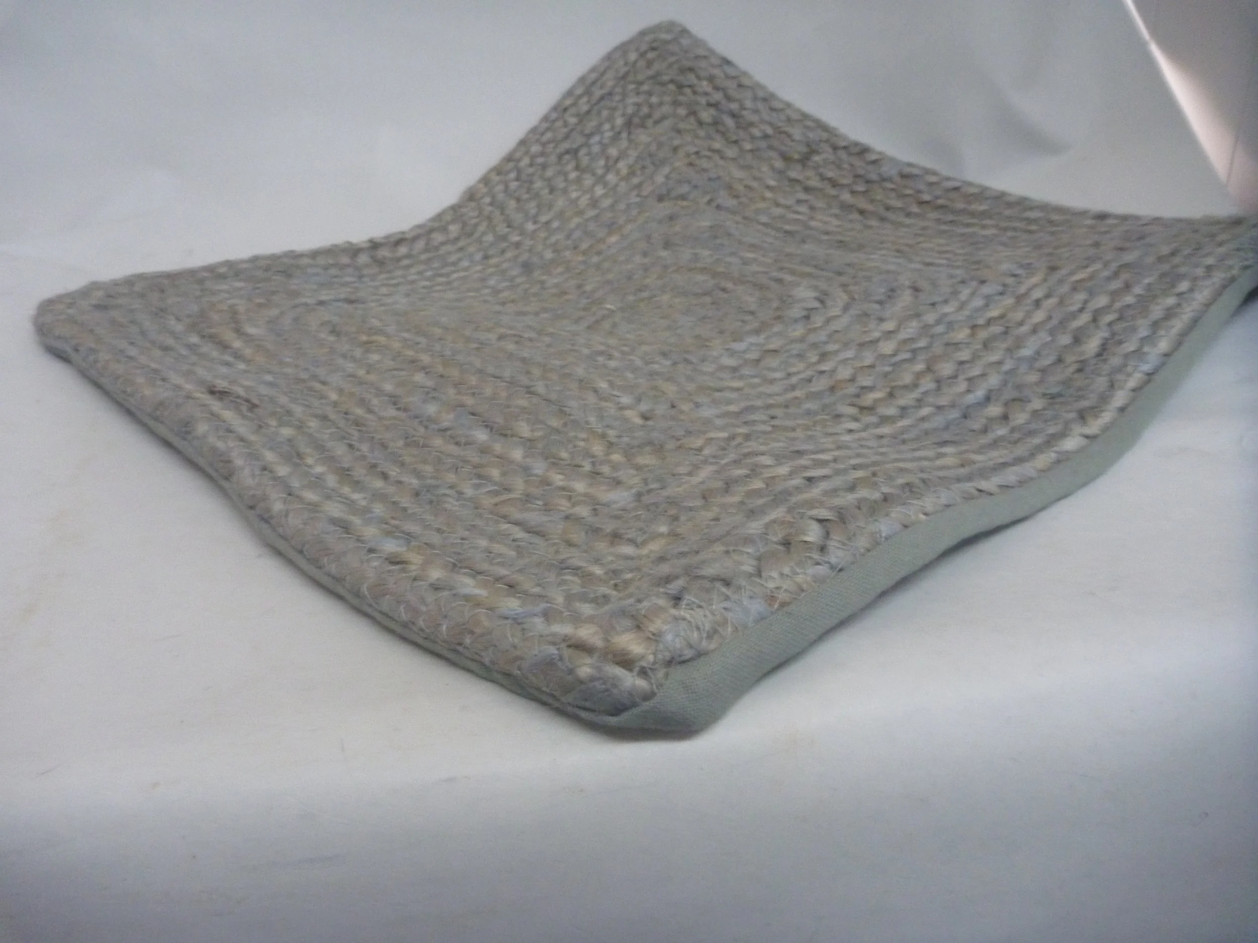 Sass & Belle Cushion Cover Grey Jute Square Throw Textured Sofa Bed 40 x 40cm KHN052 a (4).JPG