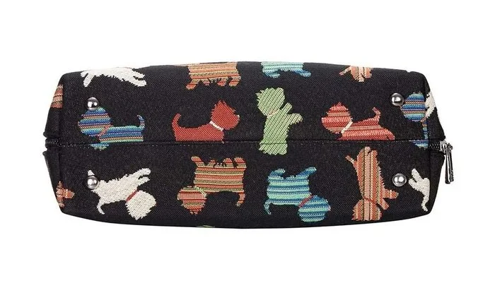 Signare Playful Puppy Dog Tapestry Convertible 2 in 1 Handbag Shoulder Grab Bag CONV-PUPPY (11).jpg