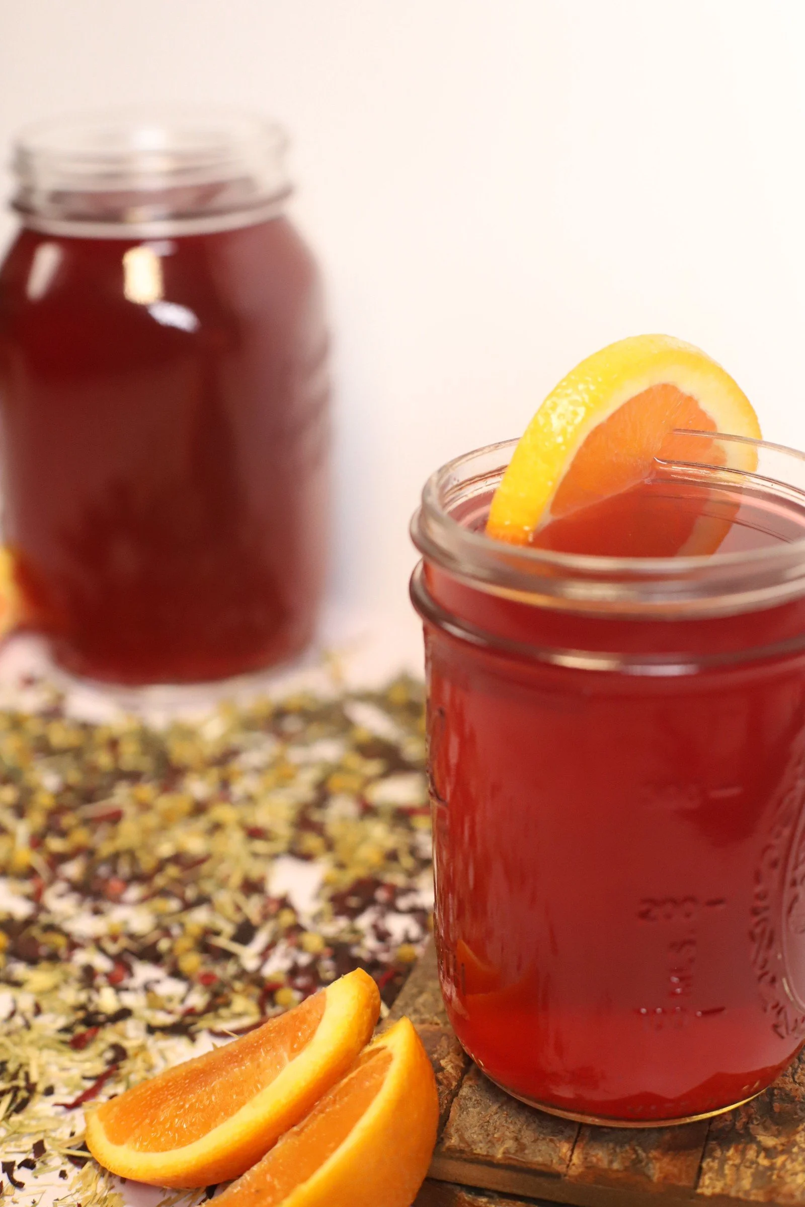 Calming and Healthy Herbal Iced Tea — Becoming You