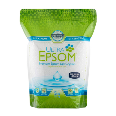 Photo of SaltWorks Ultra Epsom Bath Salt
